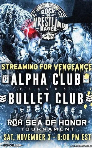 Póster de Chris Jericho's Rock N' Wrestling Rager at Sea: Sea of Honor