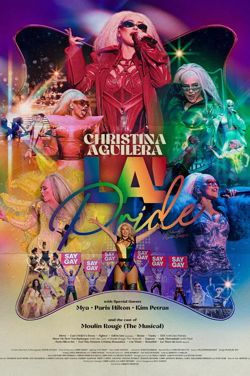 Póster de Christina Aguilera - LA Pride
