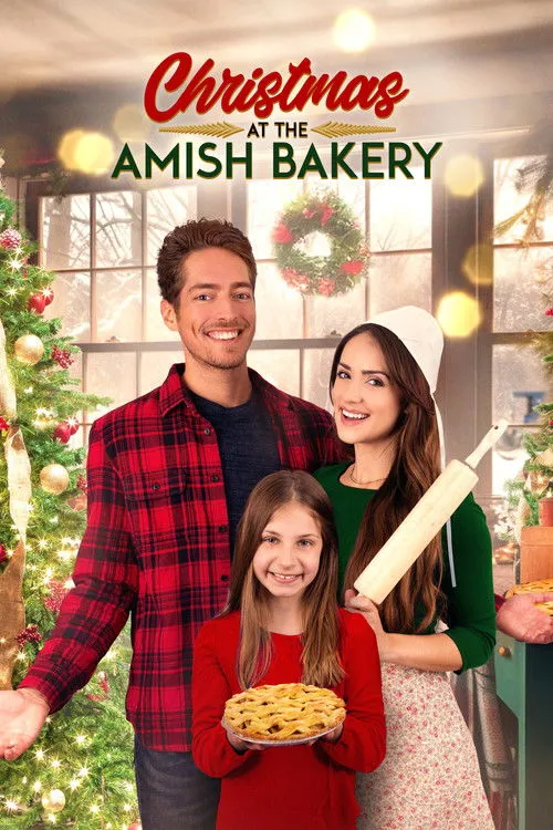 Póster de Christmas at the Amish Bakery