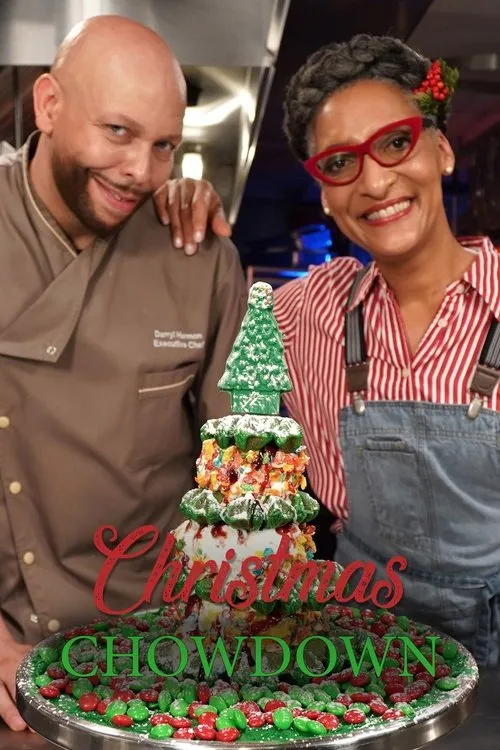 Carla Hall interpreta a Self en Christmas Chowdown