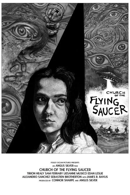 James R. Baylis interpreta a Seymour Sturgess en Church of the Flying Saucer