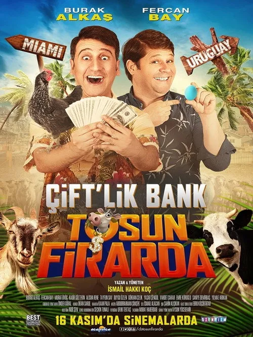 Póster de Çift'lik Bank: Tosun Firarda