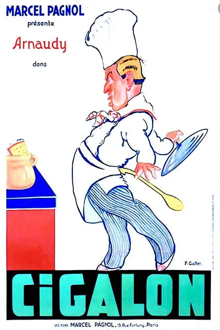 Alexandre Arnaudy interpreta a Cigalon en Cigalon