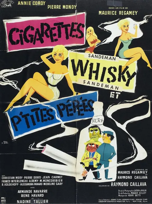 Annie Cordy interpreta a Martine, professeur de gymnastique en Cigarettes, whisky et p'tites pépées
