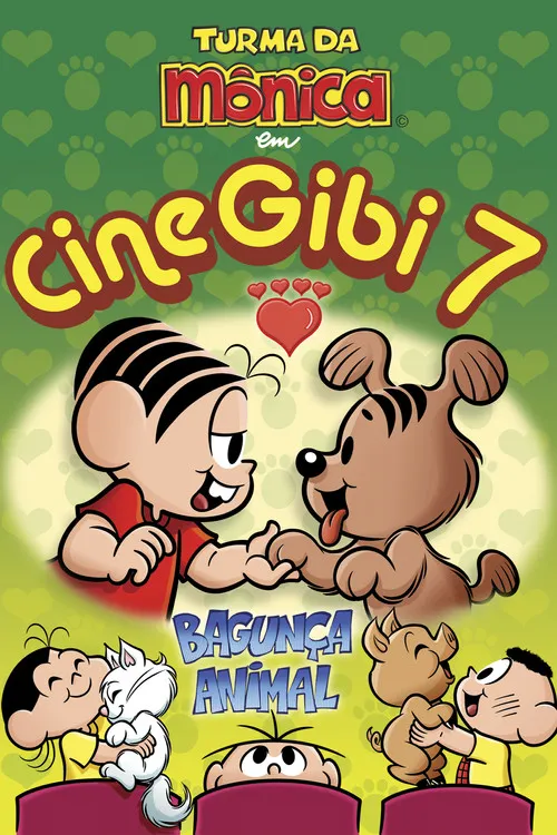 Póster de Cine Gibi 7: Bagunça Animal