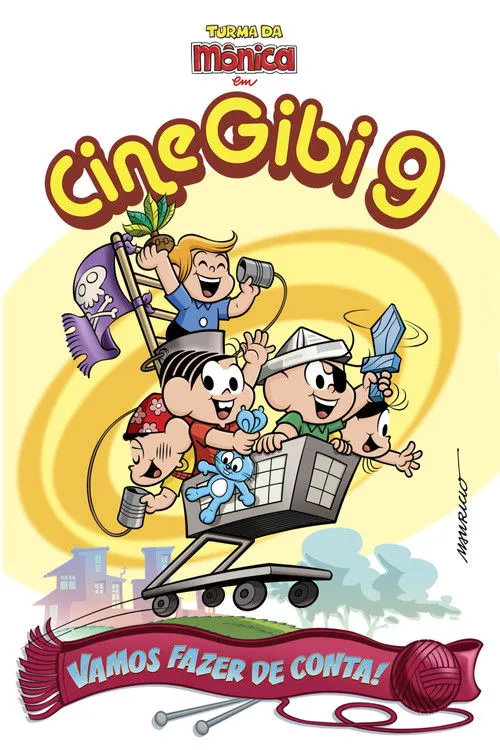 Póster de Cine Gibi 9: Vamos Fazer de Conta!
