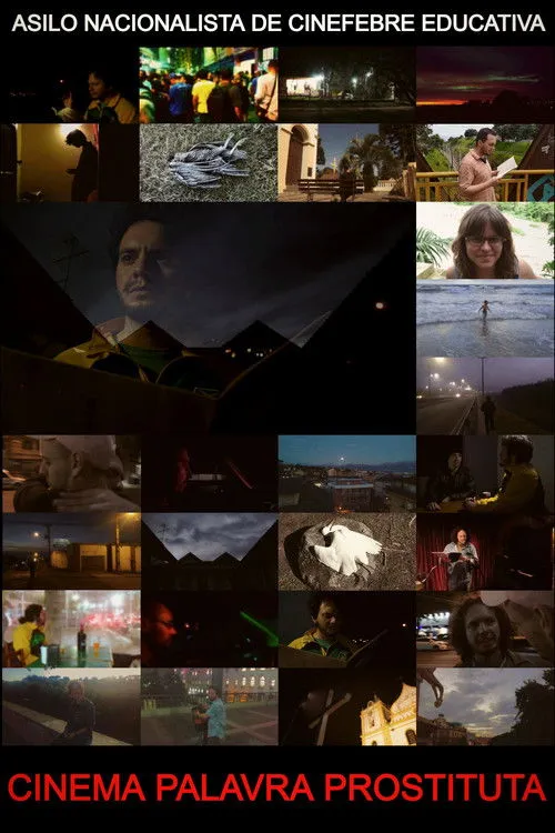 Póster de Cinema Palavra Prostituta