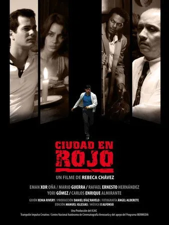 Póster de Ciudad en Rojo