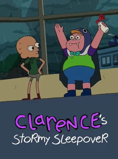 Spencer Rothbell interpreta a Clarence en Clarence’s Stormy Sleepover