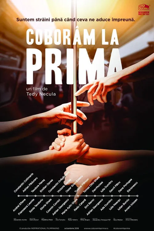 Póster de Coborâm la prima