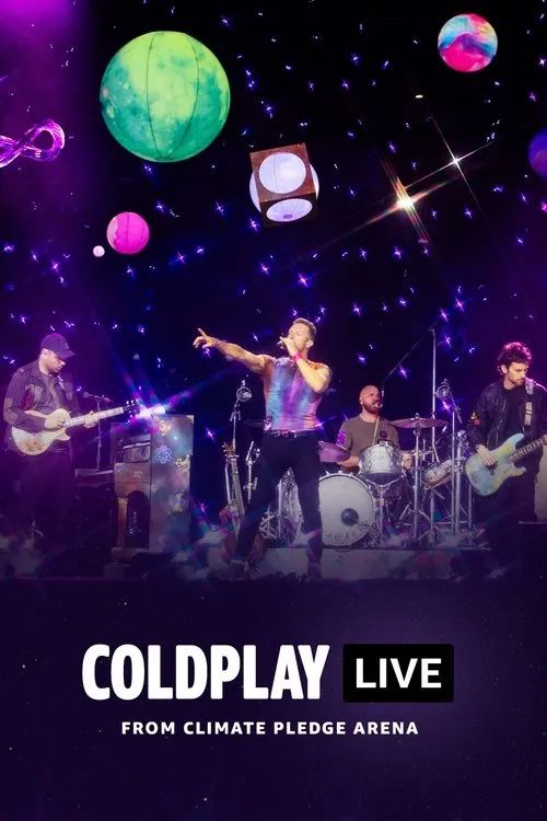 Póster de Coldplay - Live from Climate Pledge Arena