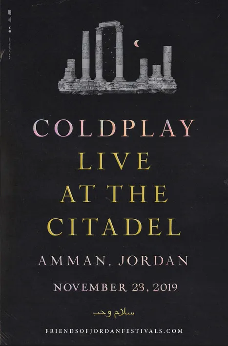 Will Champion interpreta a  en Coldplay: Live in Jordan (Sunset Performance)