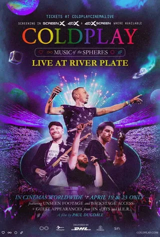 Póster de Coldplay: Music of the Spheres - Live at River Plate