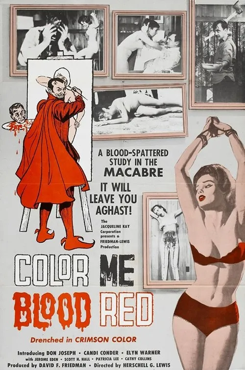 Cathy Collins interpreta a Mitzi en Color Me Blood Red