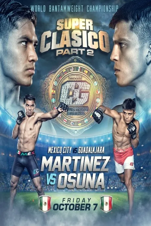 Póster de Combate Global 55: Súper Clásico Part II