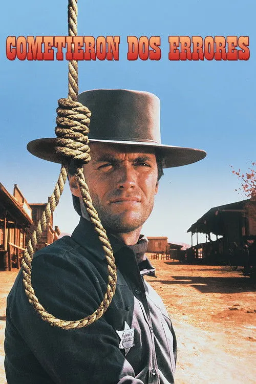 Clint Eastwood interpreta a Marshal Jed Cooper en Cometieron dos errores