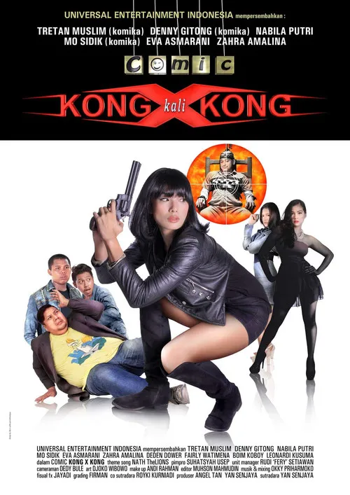 Denny Gitong interpreta a  en Comic Kong X Kong