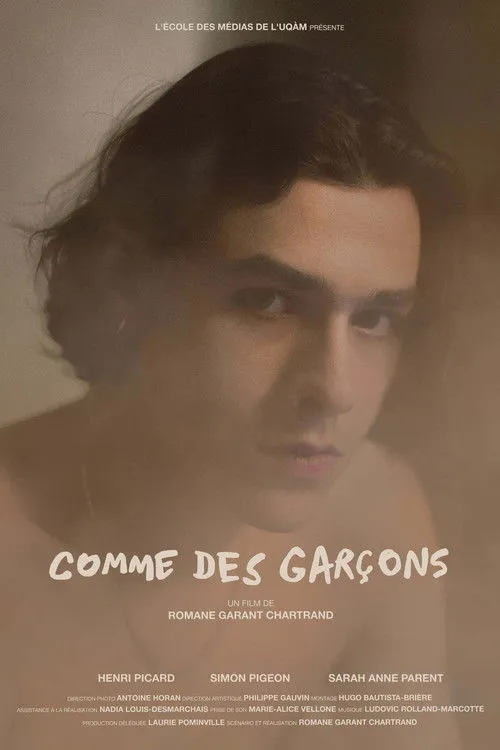 Simon Pigeon interpreta a Nino en Comme des garçons