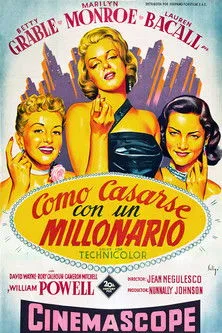 Póster de ¿Cómo Casarse con un Millonario?