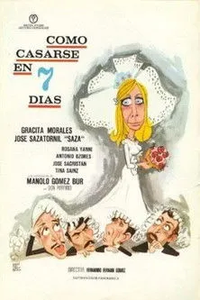 Póster de la película Cómo casarse en siete días