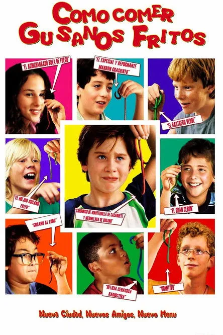 Póster de Cómo comer gusanos fritos
