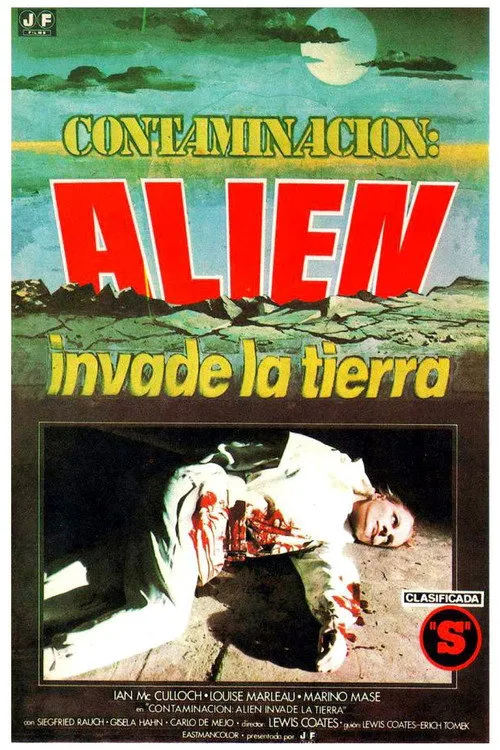 Ian McCulloch interpreta a Commander Ian Hubbard en Contaminación (Alien invade La Tierra)