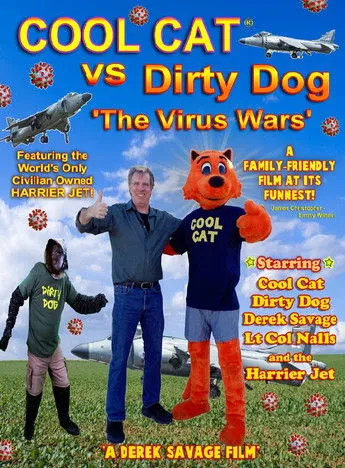 Póster de Cool Cat vs Dirty Dog 'The Virus Wars'