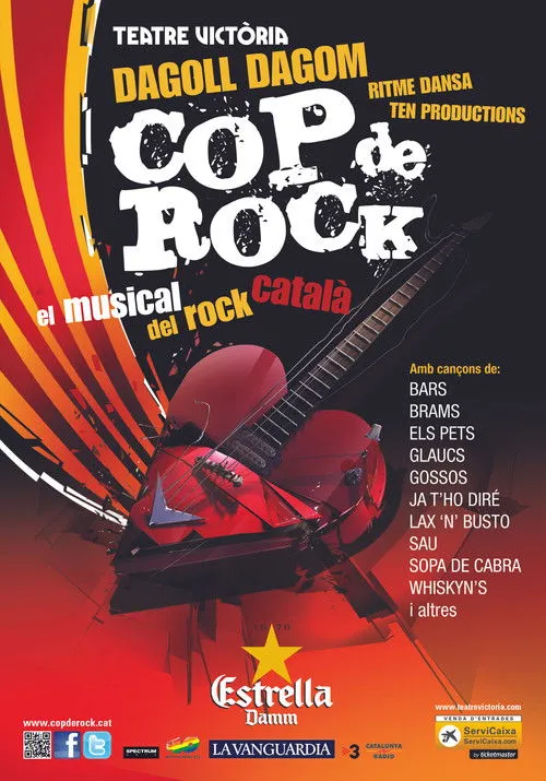 Roger Berruezo interpreta a Roc en Cop De Rock
