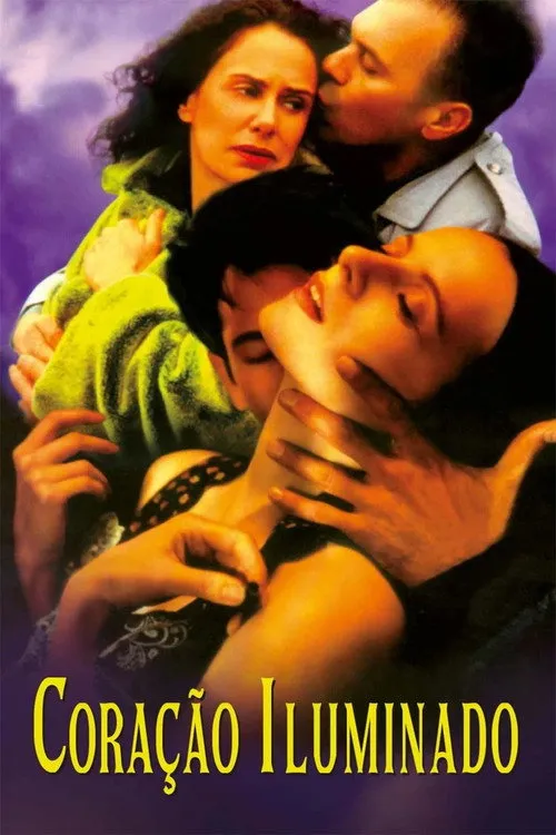 Póster de Corazón iluminado