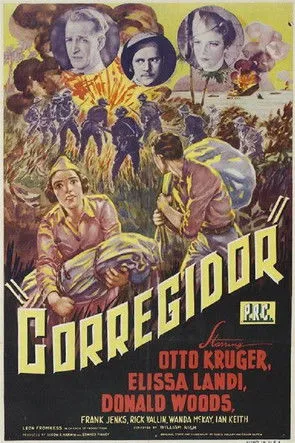 Ted Hecht interpreta a Platoon Lieutenant en Corregidor