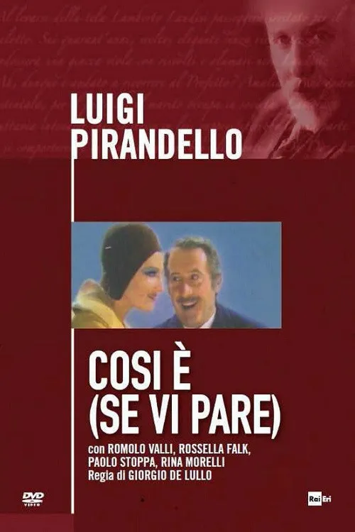 Elsa Albani interpreta a Signora Amalia en Così è (se vi pare)