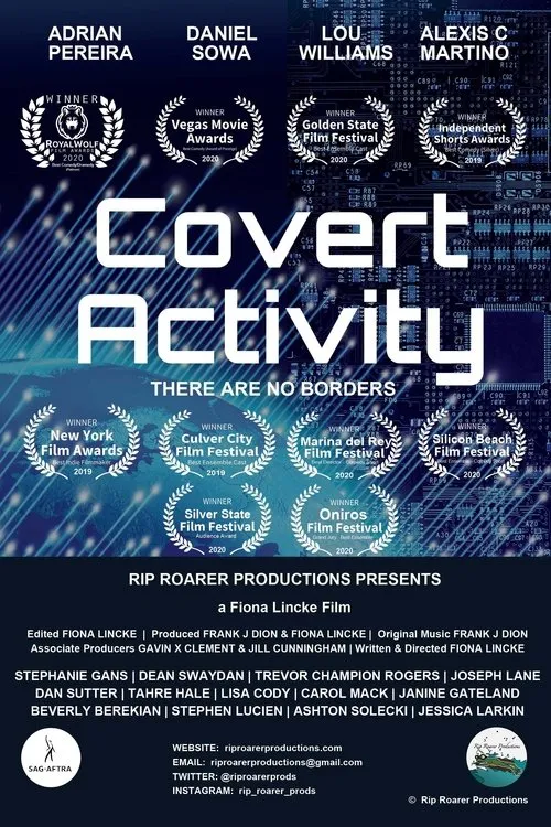 Janine Gateland interpreta a Sharice en Covert Activity