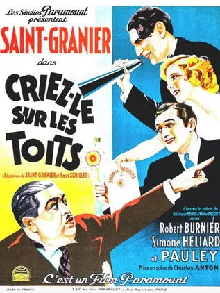 Póster de la película Criez-le sur les toits