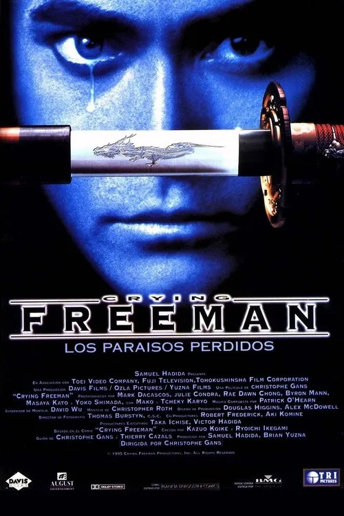 Póster de Crying Freeman: Los paraísos perdidos