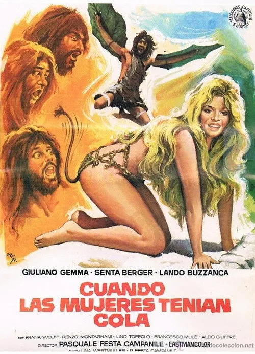 Póster de Cuando las mujeres tenían cola