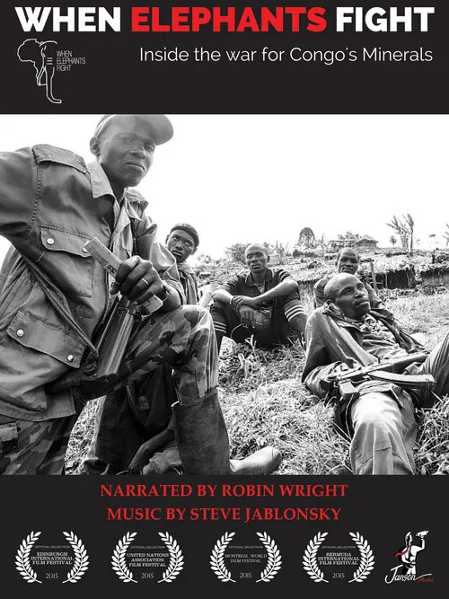 Póster de Cuando los elefantes luchan