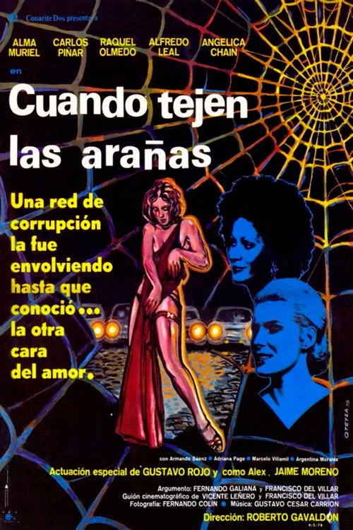 Adriana Page interpreta a Lorena, the model en Cuando tejen las arañas