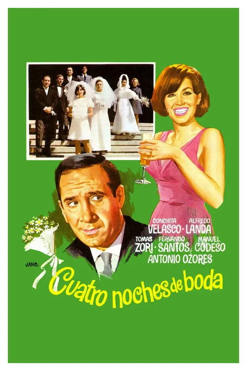 Portada de Cuatro noches de boda
