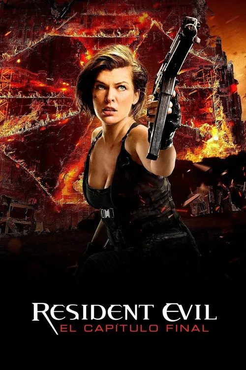 Póster de Resident Evil: El capítulo final