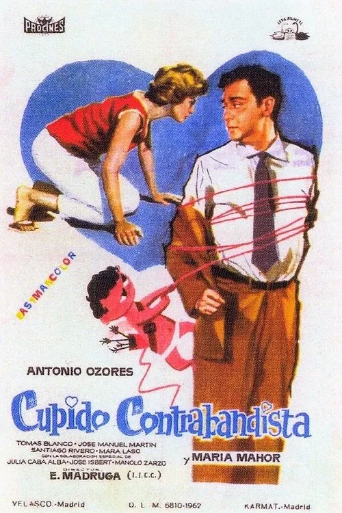 Antonio Ozores interpreta a Juan Escalada en Cupido contrabandista
