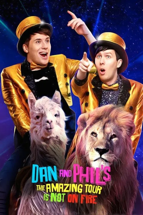 Póster de Dan and Phil's The Amazing Tour is Not on Fire