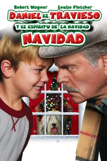 Póster de Daniel el travieso y el espíritu de la navidad
