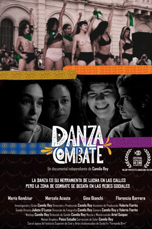 Póster de Danza combate