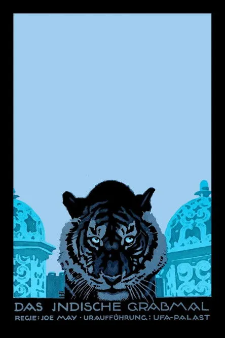 Póster de la película Das indische Grabmal, zweiter Teil: Der Tiger von Eschnapur