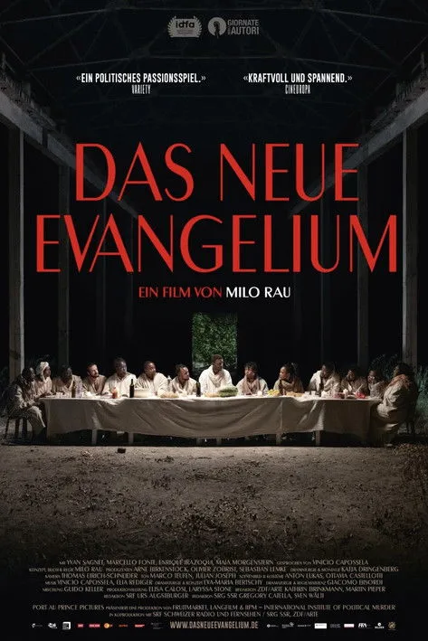Enrique Irazoqui interpreta a John the Baptist en Das Neue Evangelium