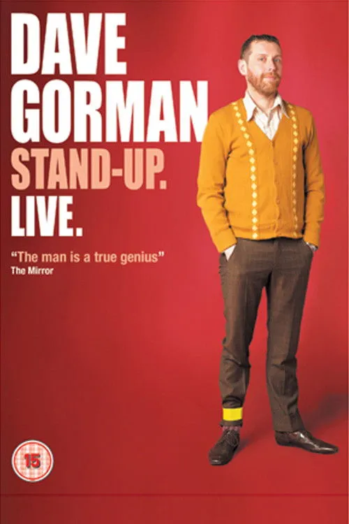 Dave Gorman interpreta a en Dave Gorman: Stand-Up. Live.
