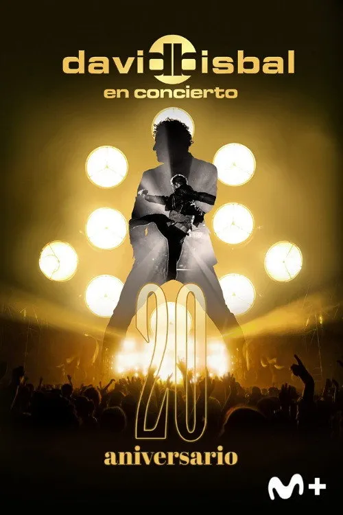 Póster de David Bisbal en concierto - 20 Aniversario