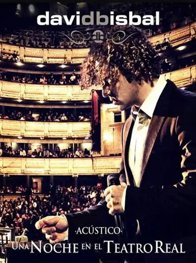 Póster de David Bisbal - Una noche en el teatro real