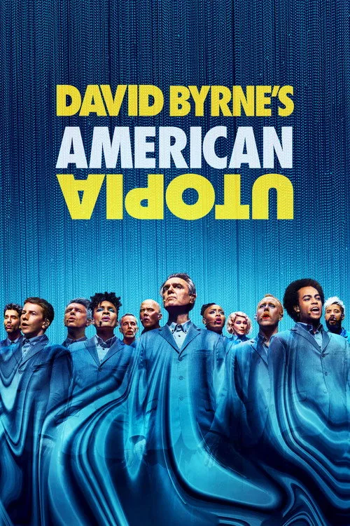 Póster de David Byrne: La utopía estadounidense