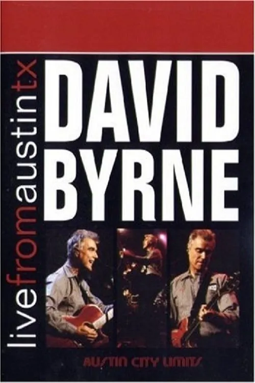Póster de David Byrne - Live from Austin Texas